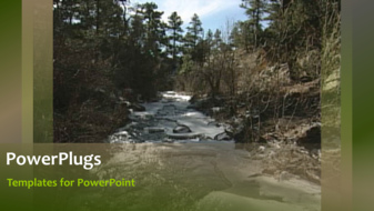 PowerPoint Template - Nature concept background